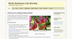 Desktop Screenshot of lilies.org