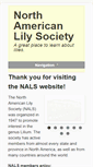 Mobile Screenshot of photos.lilies.org